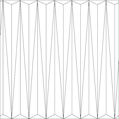 Ceilume Dart 2ft x 2ft Frosted Ceiling Tile V1-DART-22CLR
